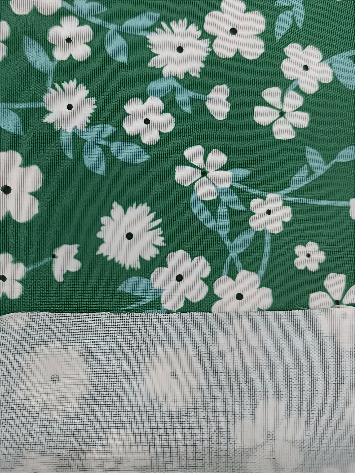  Ditsy Floral Print Maxi Smock Skirt