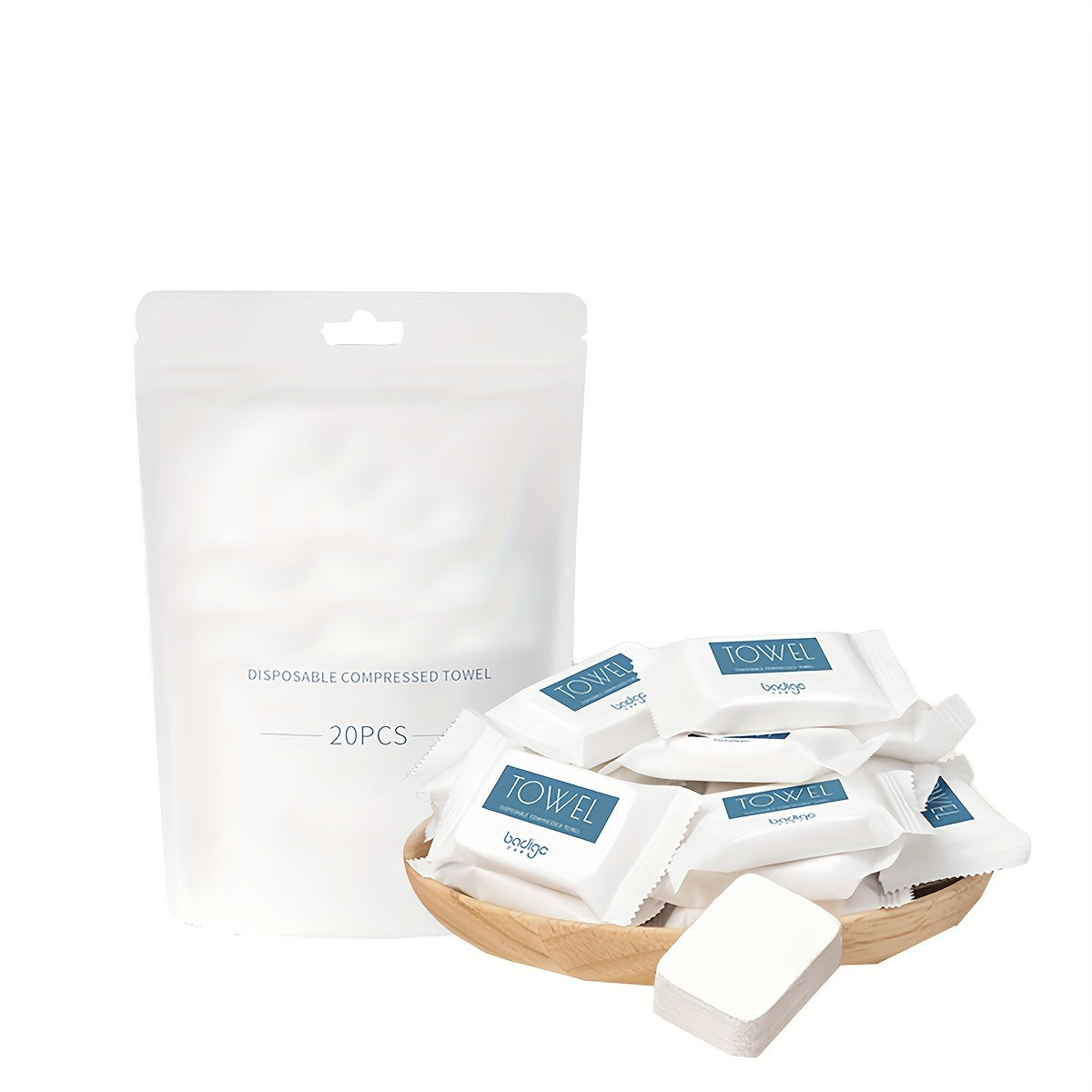 20PCS Thickened Disposable Oversize Face Towels for Travel