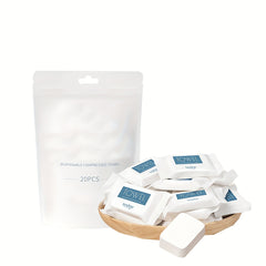20PCS Thickened Disposable Oversize Face Towels for Travel
