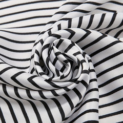 Striped Square Scarf & Casual Neckerchief Bandana