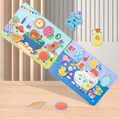 Reusable Sticker Book for Preschool Learning