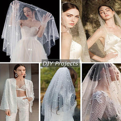 Romantic Sheer Tulle Table Runner Decor for Weddings Bridal Showers & Parties