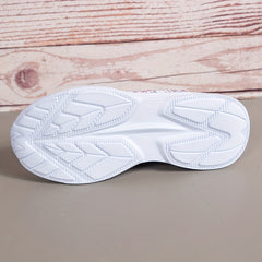 Women's Rhinestone Knit Sock Sneakers Casual Low Top Slip On Shoes