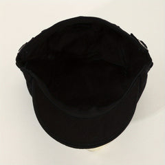 Unisex Denim Flat Cap Beret Newsboy Hat Vintage Style