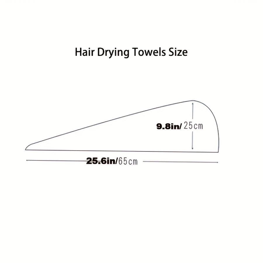 Hair Towel For Quick Drying Hair Turban - For Women Men And Kids