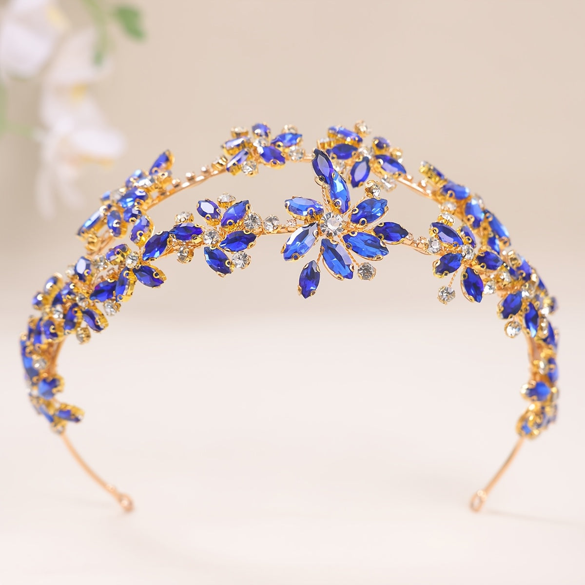Rhinestone Bridal Headband Hair Accessory for Weddings