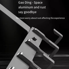 Over the Door Rack Hook Punch Hanger Storage Rack Bag Clothes Key