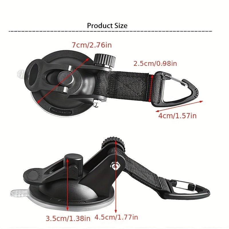 Car Tent Suction Cup with Fixed Hook for Sunscreen and Rain Shelter
