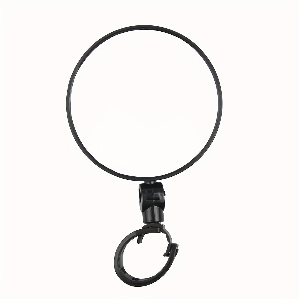 360 Degree Rotating Bike Mirror for Rear View Safety Universal Handlebar Mount
