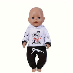 5 Cute Animal Pattern Doll Outfits for 18in Dolls - Birthday Set