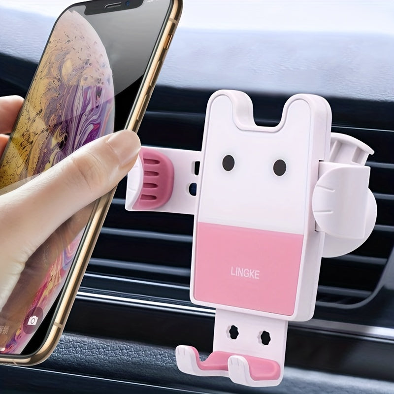 Car Air Outlet Phone Holder with 360&deg; Rotation
