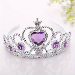 Rhinestone Tiara Crown Headband Hair Accessories For Women Girls Teens