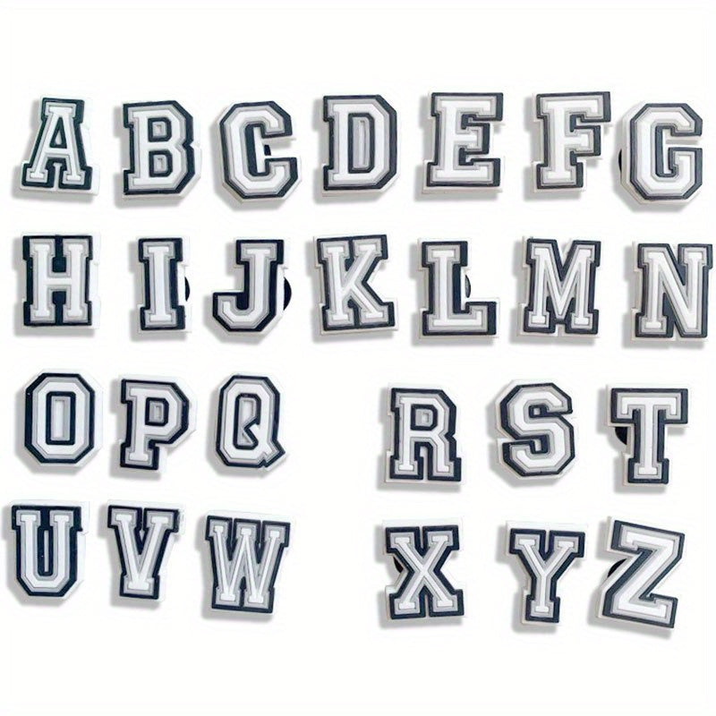 26pcs 30pcs PVC Shoes Charm Cartoon Hole Buckle Clogs Accessories