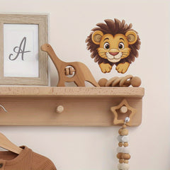 Cartoon Lion Switch Sticker for Home Decoration