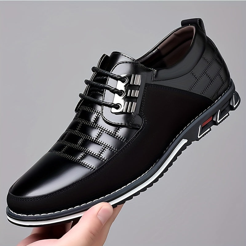 Men's Lace-Up Derby Shoes for Formal Events