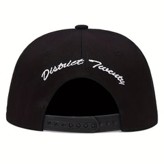 Label Patch Unisex Baseball Cap Hip Hop Block Snapback Hat Adjustable