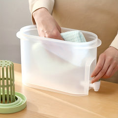 Cold Kettle w/ Faucet Refrigerator Beverage Barrel