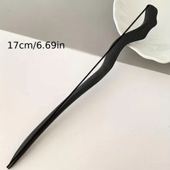 Sandalwood Wooden Hairpin Hair Chopstick Bun Decoration Women