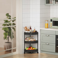 Multi Tier Storage Rack For Kitchen Corner Shelves