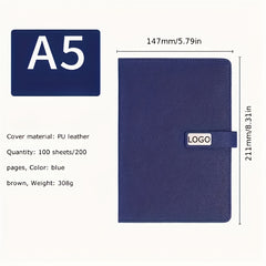 Personalized Engraved Notebook - Thickened Business Souvenir