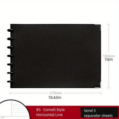 Creative Soft Leather Mind Map Book