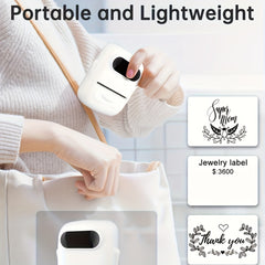 Waterproof Tear Proof Printer P50S P80 Labels