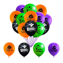 16pcs Halloween Decoration Balloons 30 Holiday Party Balloons