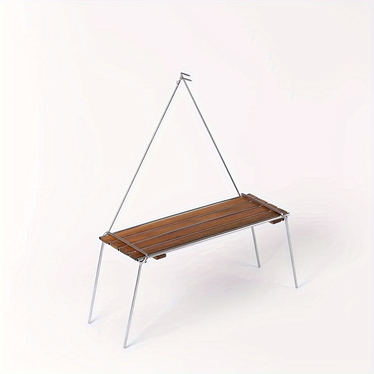 Folding Table Outdoor Camping Picnic Small Table Portable Stainless Steel Table