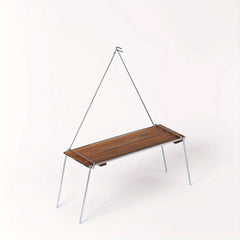 Folding Table Outdoor Camping Picnic Small Table Portable Stainless Steel Table