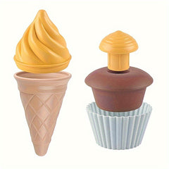 Nordic Style Beach Play House Beach Toys Ice Cream Sand Digging Tool