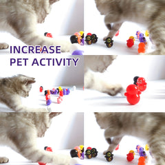 9pcs Tumbler Cat Toys Random Style Interactive Toy For Cats