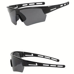 Men's Sports Sunglasses Unisex Cycling Sunglasses with Pressure-resistant Case