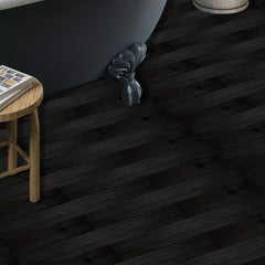 Wood Grain Sticker 5.91x35.46 inches PVC Frosted Non-slip Modern Style