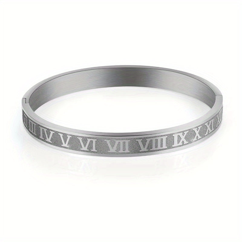 Stainless Steel Golden Men's Bangle