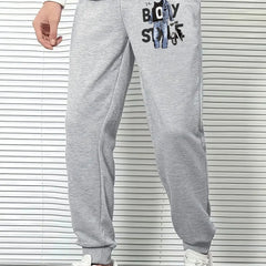 Men's Comfy Drawstring Joggers Casual Loose Fit Pants
