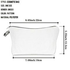 Sausage Dog Print Cosmetic Bag Pencil Bag