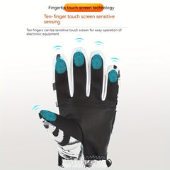 Winter Ski Gloves Warm Windproof Waterproof Touch Screen Gloves