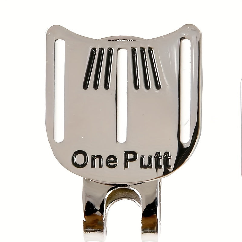 Golf Hat Clip w/ Magnetic Ball Marker Durable Metal Clip Easy Attachment