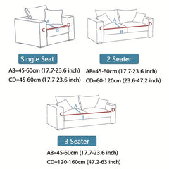 Polyester Printed Sofa Slipcover Stretch Sofa Cover Furniture Protector