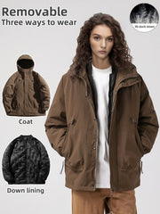 3-in-1 Warm Punch Jacket for Autumn and Winter