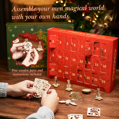 3D Wooden Magic Puzzle for Adults Building Kit Model Crafts Decoration