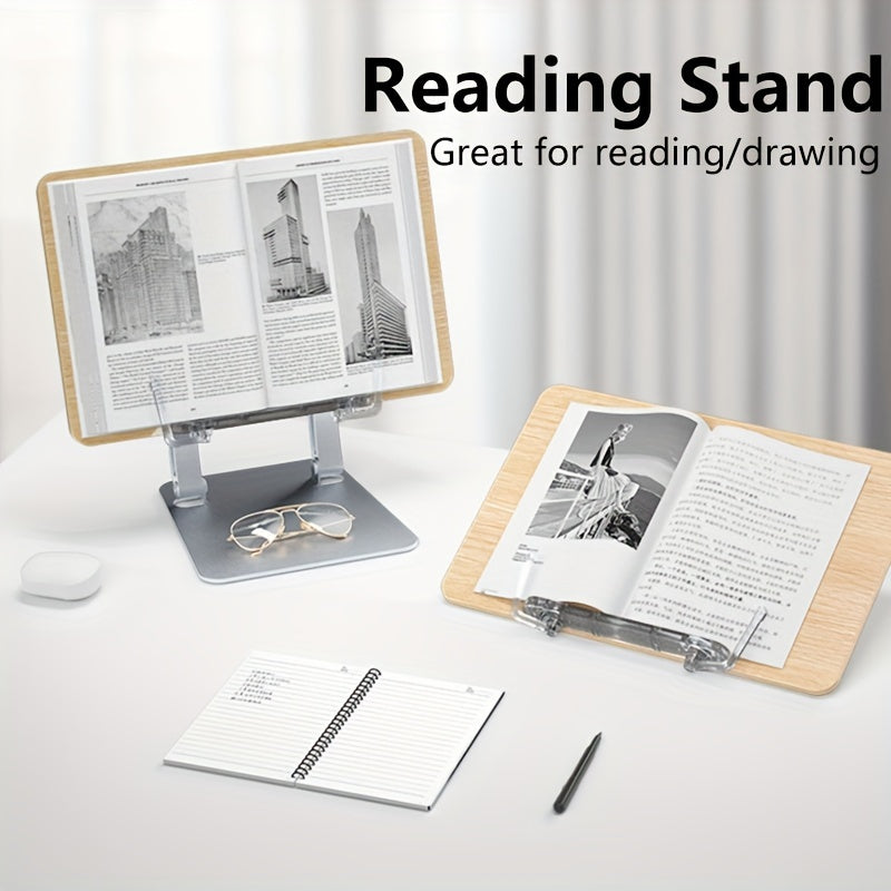 Book Bracket Desk Book Stand for Reading