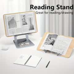 Book Bracket Desk Book Stand for Reading
