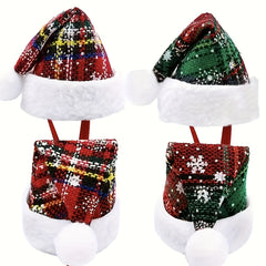 2pcs Christmas Pet Dog Hats Dog Party Caps