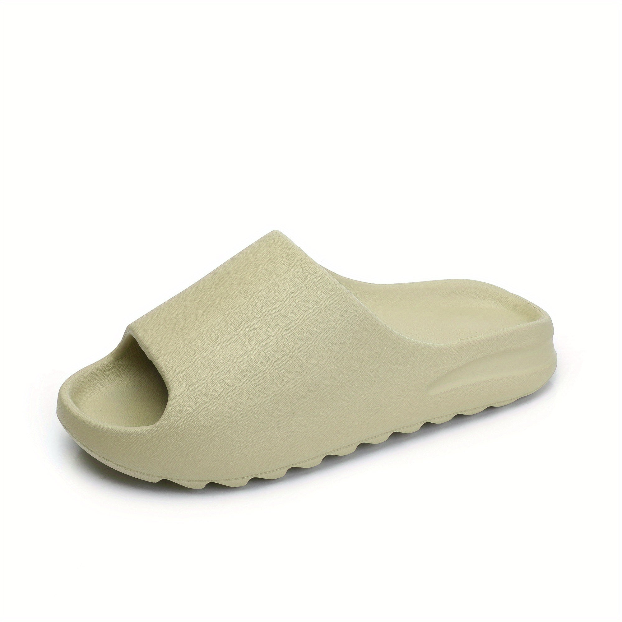 Men's Non Slip Platform Slides Comfortable Cloud Slides For Indoor Outdoor