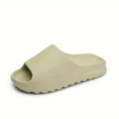 Men's Non Slip Platform Slides Comfortable Cloud Slides For Indoor Outdoor