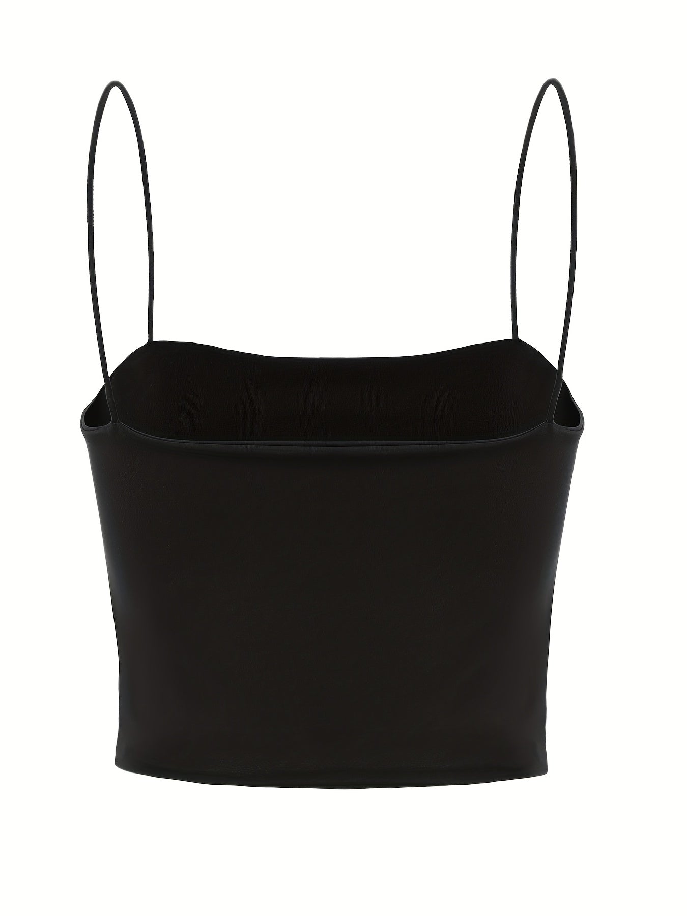 Y2K Sexy Backless Cami Top Spaghetti Strap Crop Top for Summer