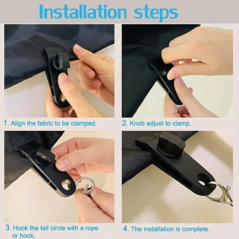 Tent Pull Point Clip for Outdoor Camping Canopy Hook
