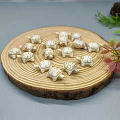 10pcs Turtle Pendant Synthetic Turquoise Tortoise Beads for Jewelry Making