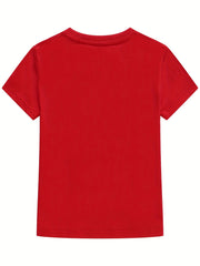 Kids Birdcage Print T Shirt for Boys Girls Summer